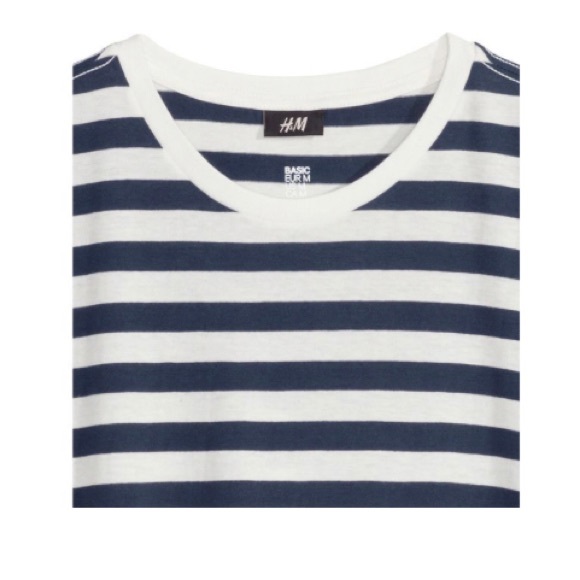 H&M Basics Striped Tee - Picture 1 of 7